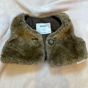 Baby Faux fur vest